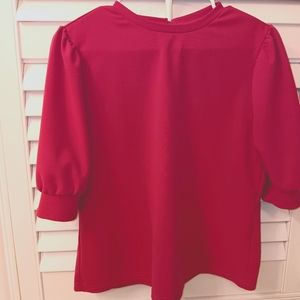 3/$15 Hot Pink 💞 Barbiecore Blouse - size M